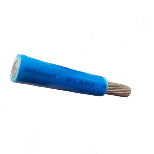 Philflex THHN Wire 38mm Stranded 1 AWG (Per Meter) Blue