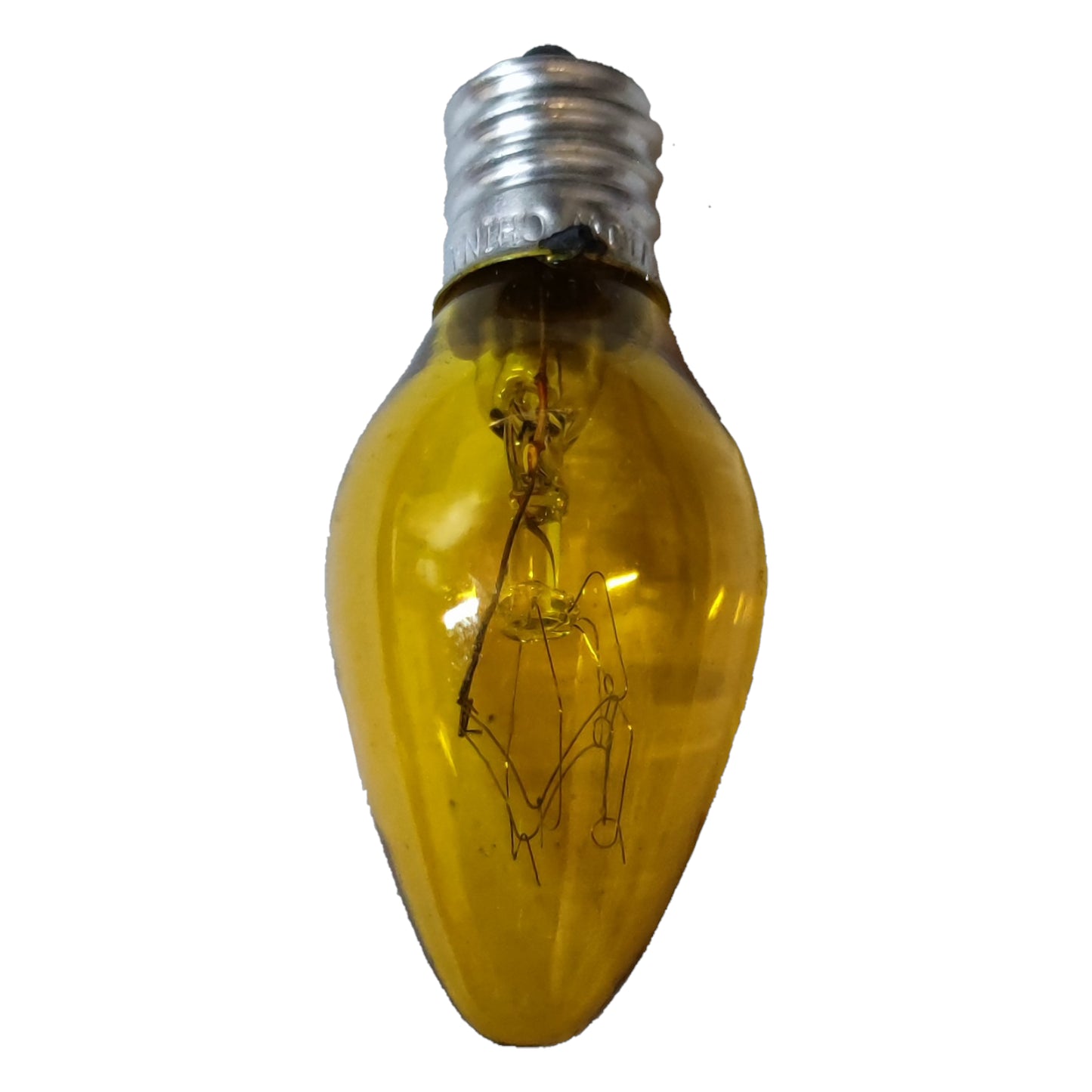 Pollux 5W Pilot Light E12 220V C7 1/2 Small Candle Shape Bulb Clear Tint Color Available in Clear, Green, Red, Blue and Yellow