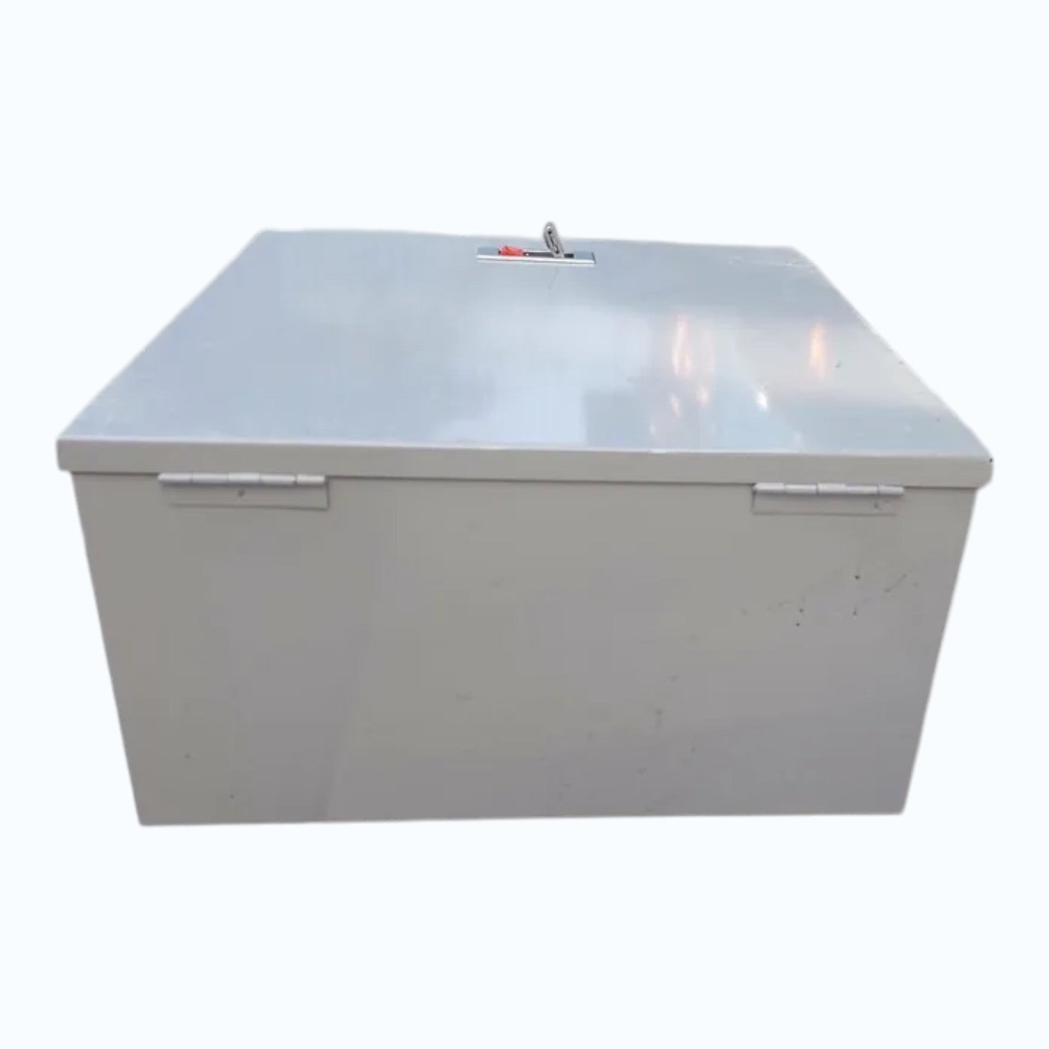 Pull Box  with Push lock 16 x 16 x 4.5 Inches Gauge 18 Powder Coated Gray