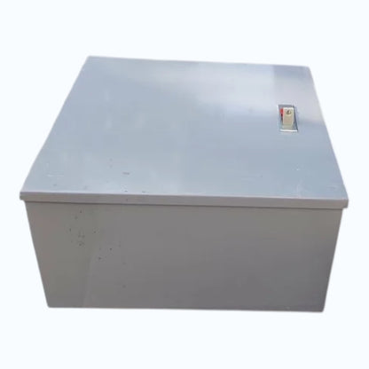 Pull Box  with Push lock 16 x 16 x 4.5 Inches Gauge 18 Powder Coated Gray