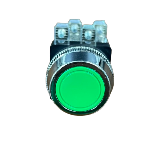 Auspicious Green 30mm Push Button Switch 3A 2NO/2NC