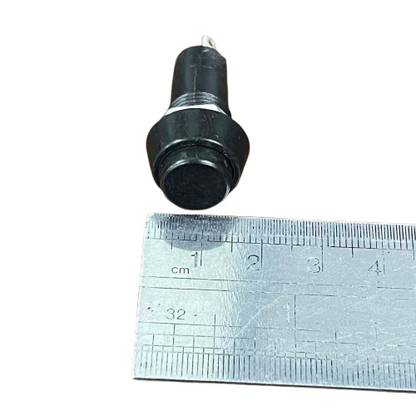 Push Button Switch Normally Open Monetary Switch 1A 220V BLACK