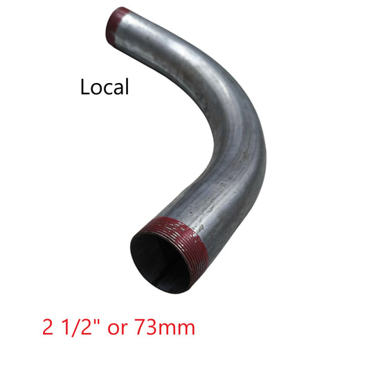 Local 2 1/2 Inches RSC Elbow Long 73mm