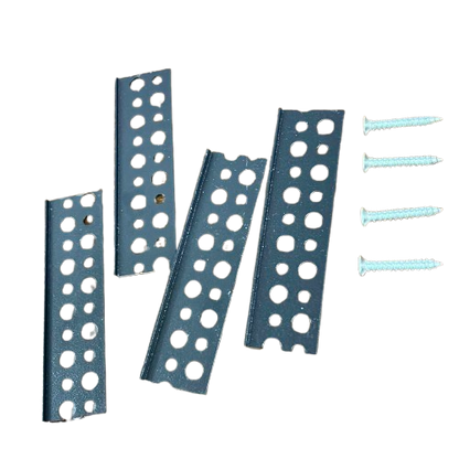 Recessed Mounted Accessories 4pcs Inserts and 4pcs Standard Screws For Track Light