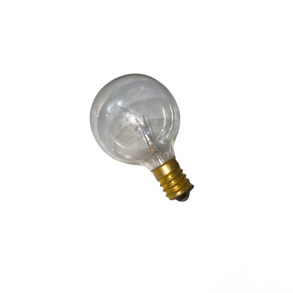 40W E14 incandescent bulb 220V with clear glass and brass screw base from China