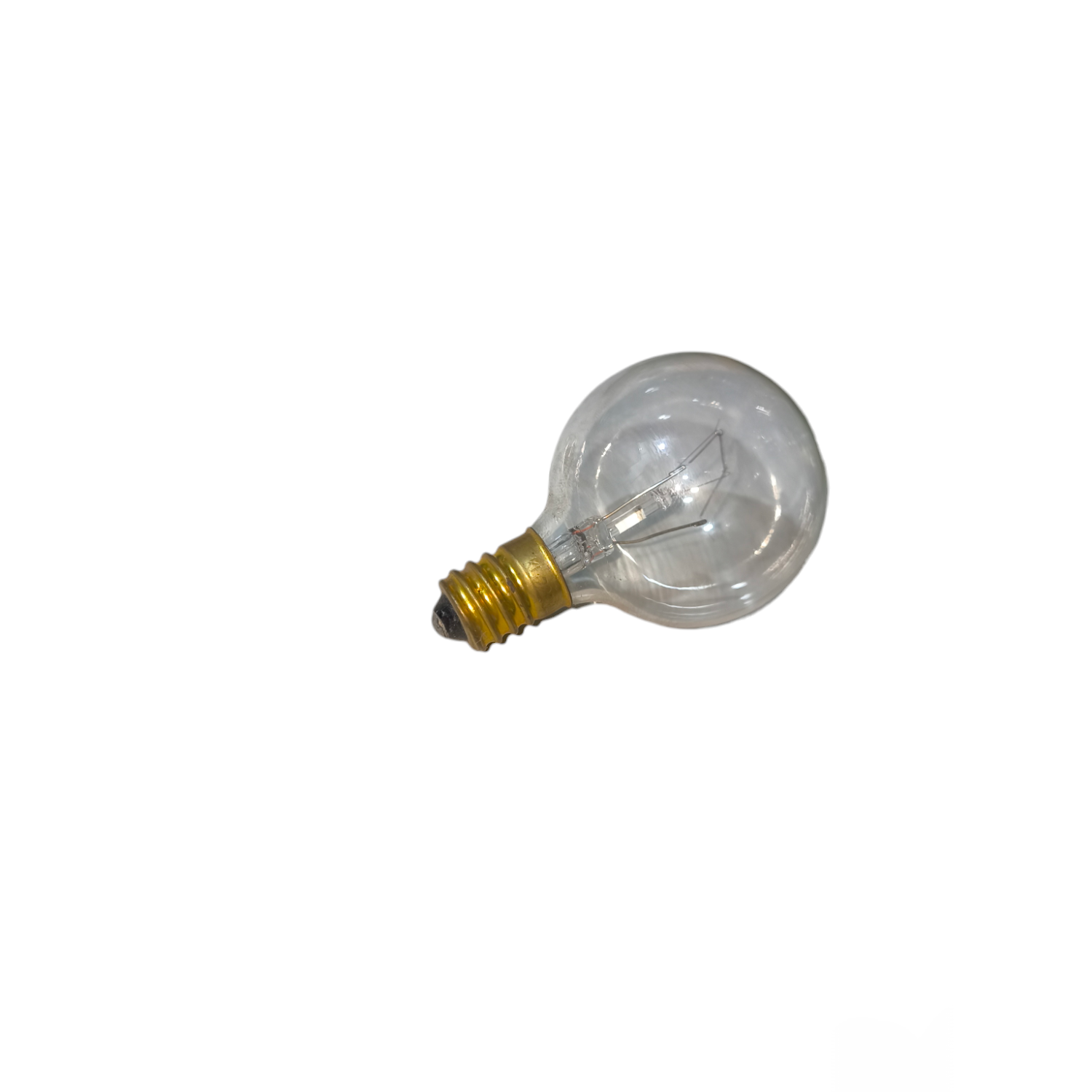 40W E14 incandescent bulb 220V with clear glass and brass base from China