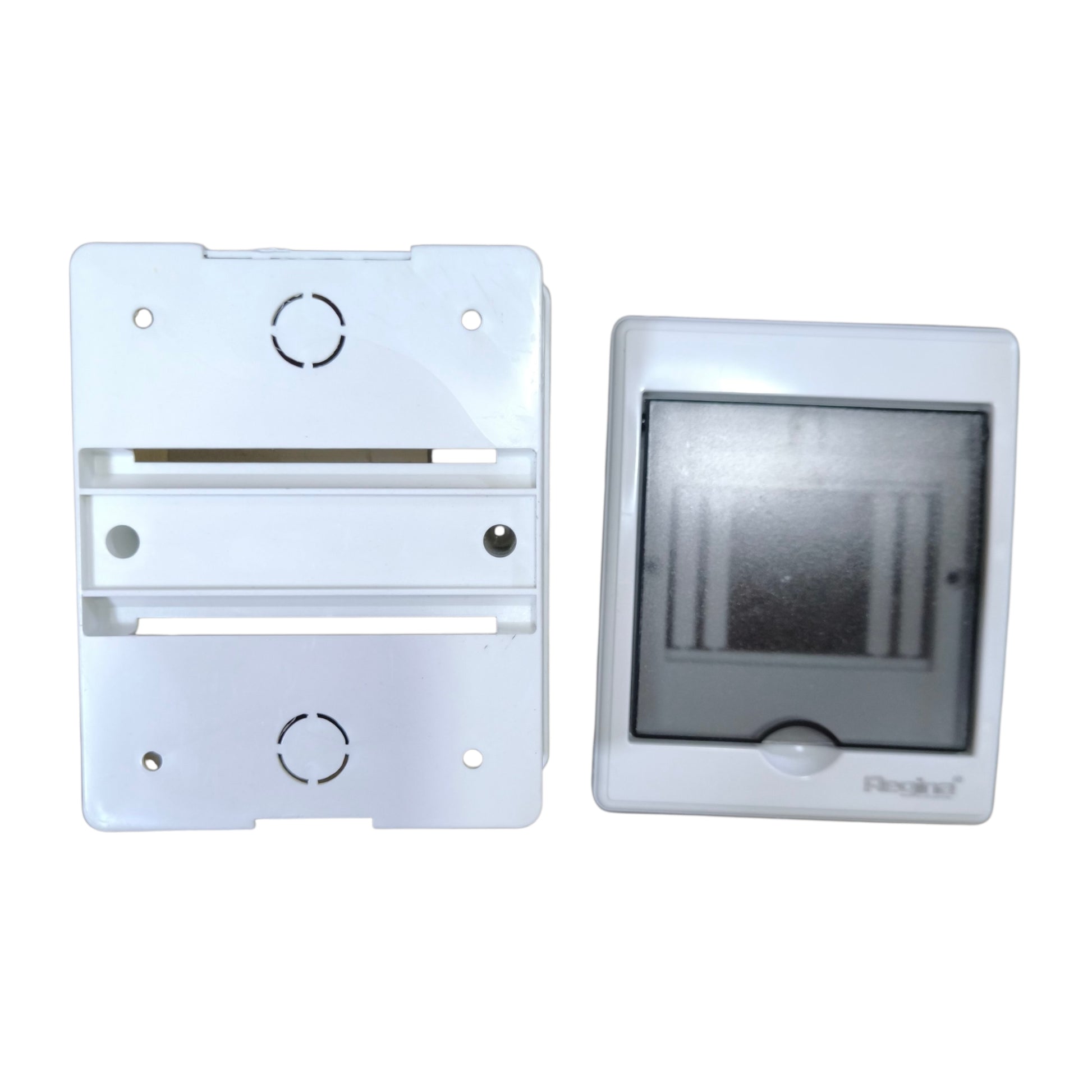 Regina 2-4 Ways Plastic Distribution Box For Miniature Circuit Breaker Surface or Recessed Type RDB0204 Electx Electrical Supply