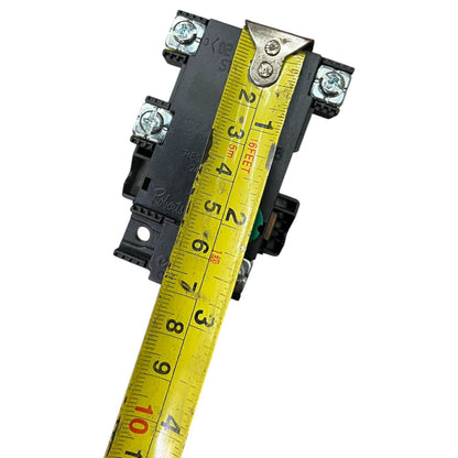 Tape measure with a black casing on a white background Robertshaw Thermostat ST1301133 Aftermarket Kit ST13-70K SPST Range 50-70°C OTC 88°C Surface Mount Solar Hot Water Thermostat Electx Electrical Supply