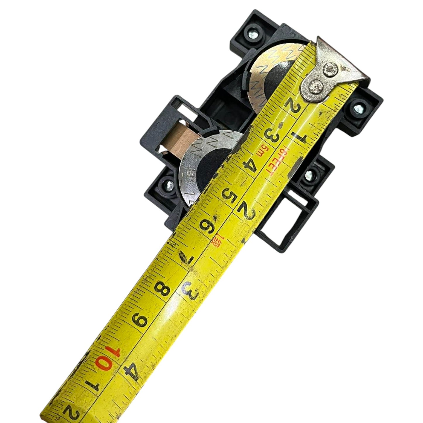 Yellow measuring tape with black casing on a white background Robertshaw Thermostat ST1301133 Aftermarket Kit ST13-70K SPST Range 50-70°C OTC 88°C Surface Mount Solar Hot Water Thermostat Electx Electrical Supply