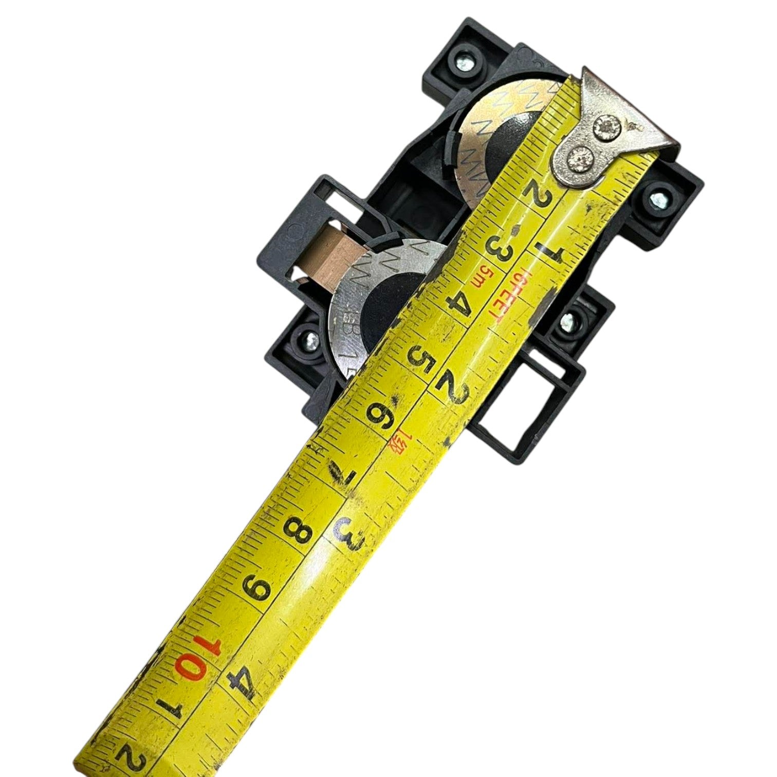 Yellow measuring tape with black casing on a white background Robertshaw Thermostat ST1301133 Aftermarket Kit ST13-70K SPST Range 50-70°C OTC 88°C Surface Mount Solar Hot Water Thermostat Electx Electrical Supply
