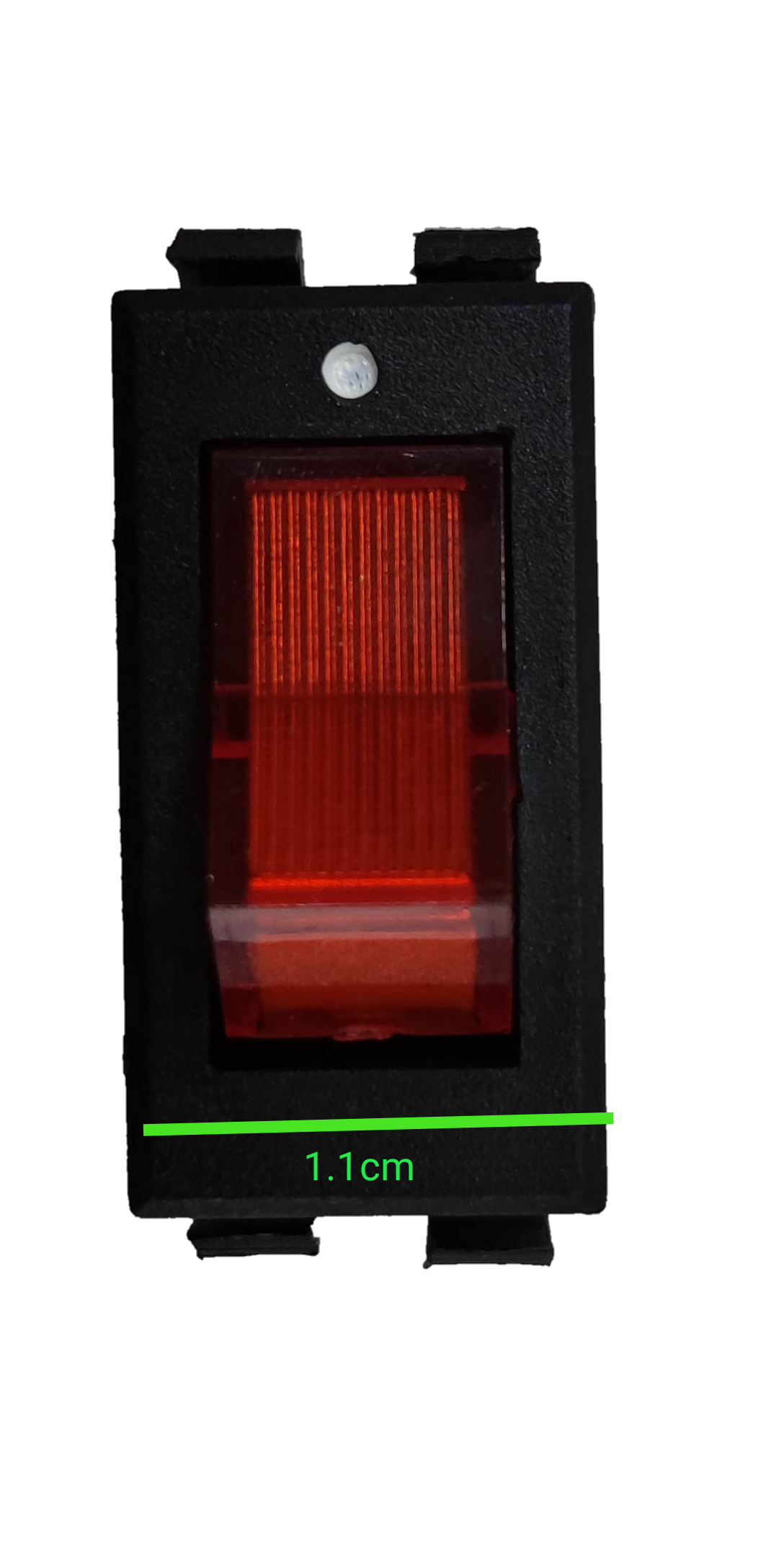 China 5A 125V Red Indicator SPST Rocker Switch