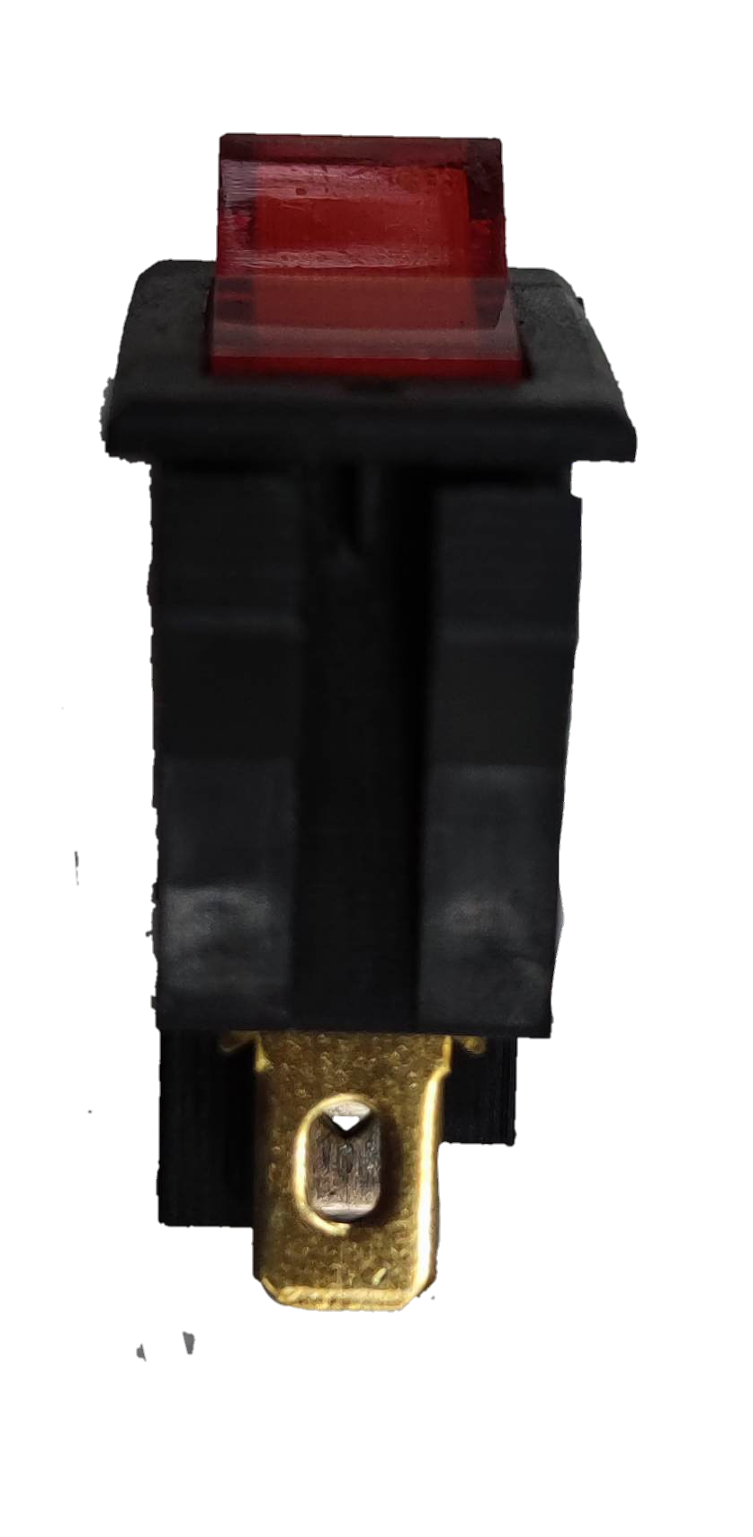 China 5A 125V Red Indicator SPST Rocker Switch