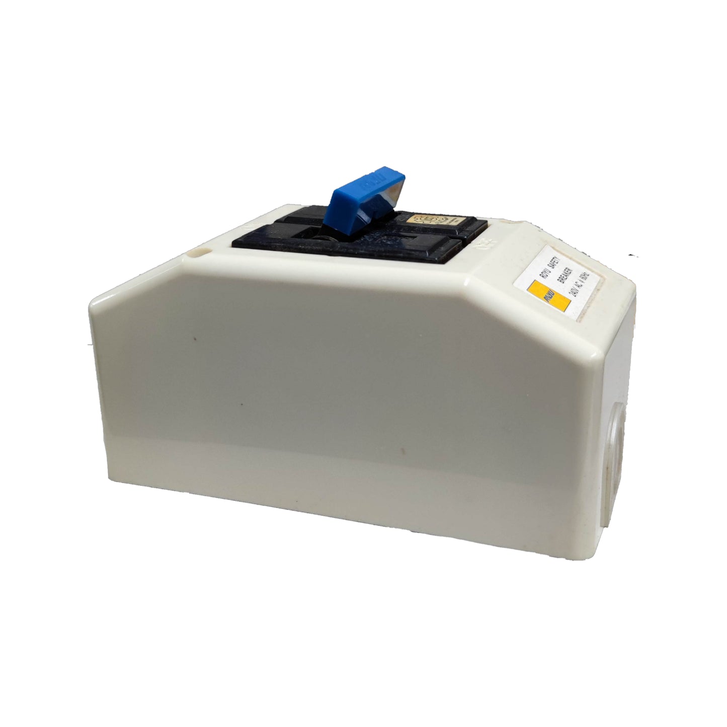 Royu 20A 2 Pole 10KAIC 220V Circuit Breaker with Enclosure PVC RSB202P