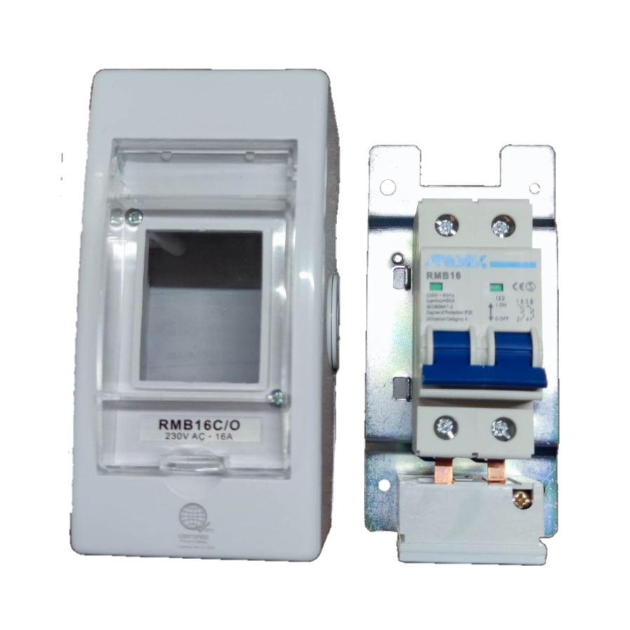 Royu 16A Aircon Breaker with Universal Outlet