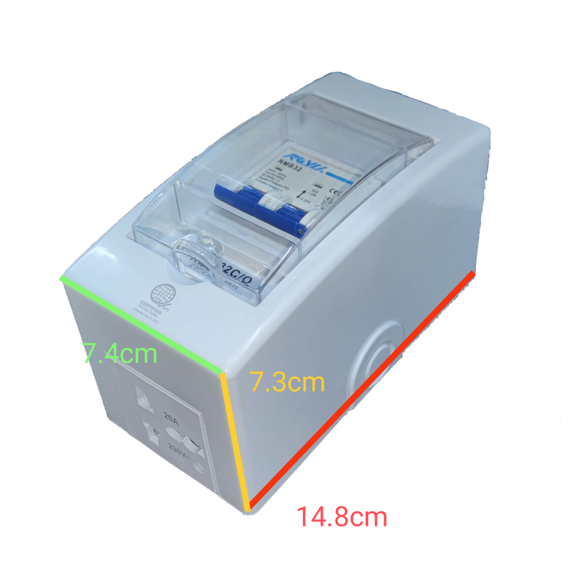 Royu 16A Breaker with PVC Enclosure