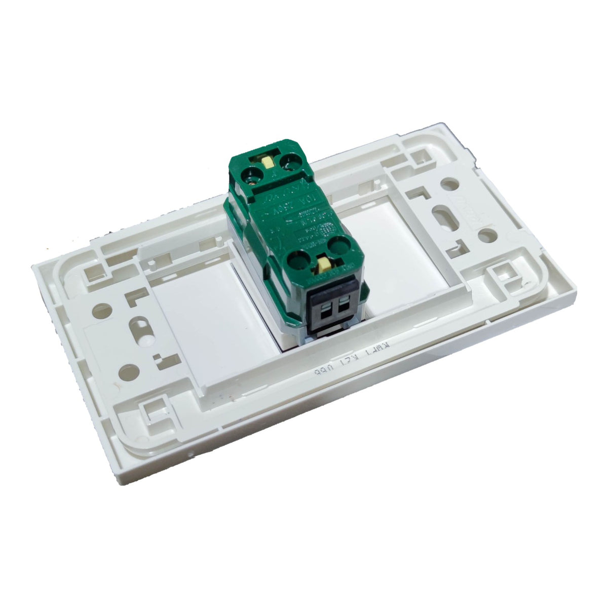 Royu 1 Gang 1 Way Switch Device with Plate Cover 10A 250V Wide Series RWP1/ RWS1A Electx Electrical Supply