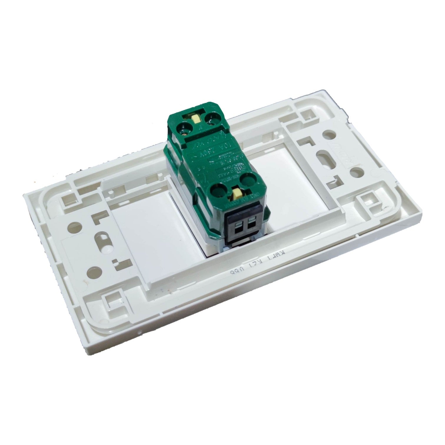 Royu 1 Gang 1 Way Switch Device with Plate Cover 10A 250V Wide Series RWP1/ RWS1A Electx Electrical Supply