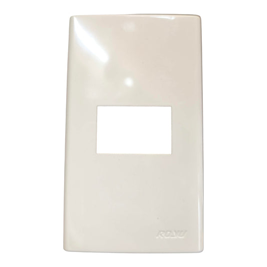 Royu 1 Gang Plate Wide Series RWP1 Electx Electrical Supply