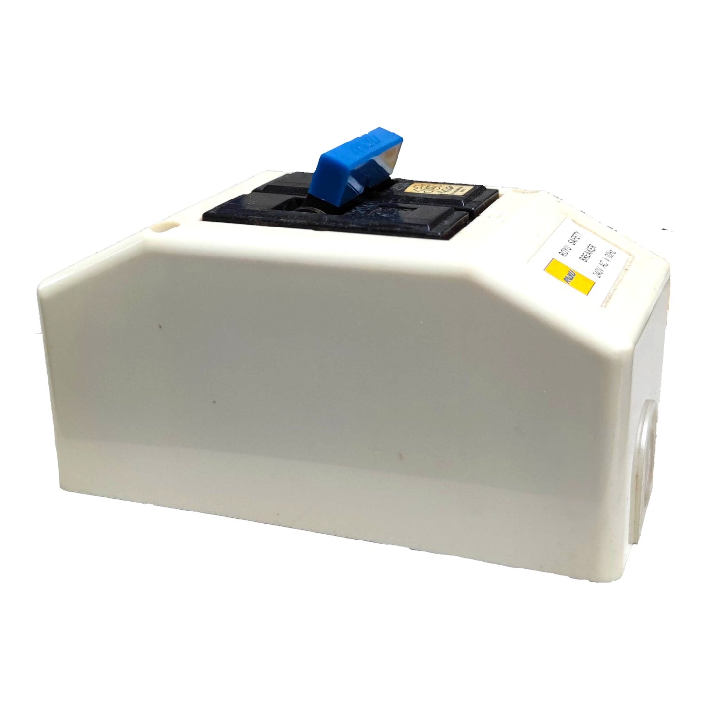 Royu 20A 2 Pole 10KAIC 220V Circuit Breaker with Enclosure PVC RSB202P Electx Electrical Supply
