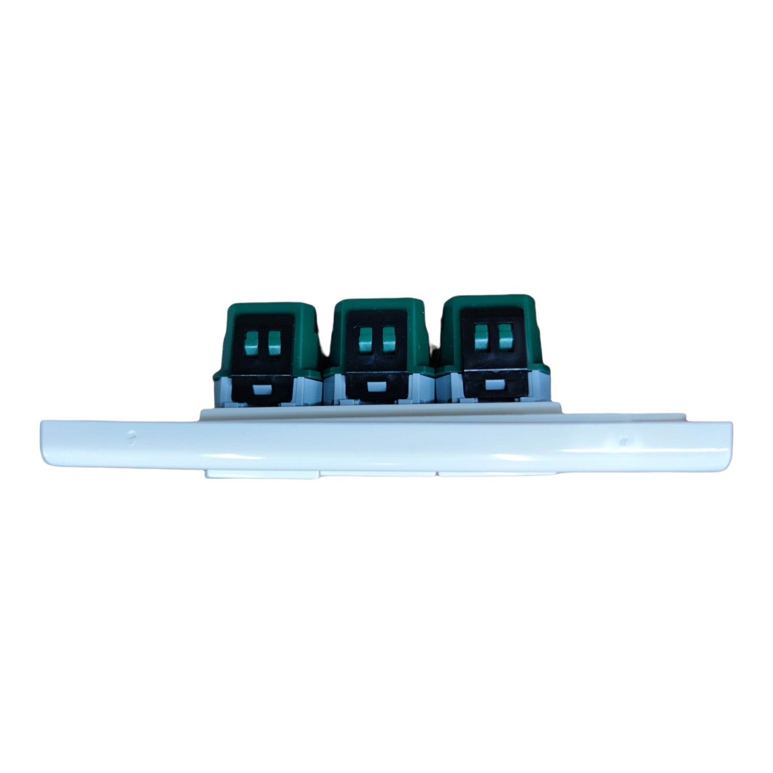 Royu 3 Gang 3 Way Switch Device with Plate Cover Wide Series 10A 250V RWP3/ 3XRWS3 Electx Electrical Supply