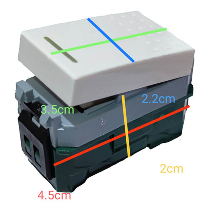 Royu 3 Way Switch Device 10A 250V Wide Series RWS3 Electx Electrical Supply
