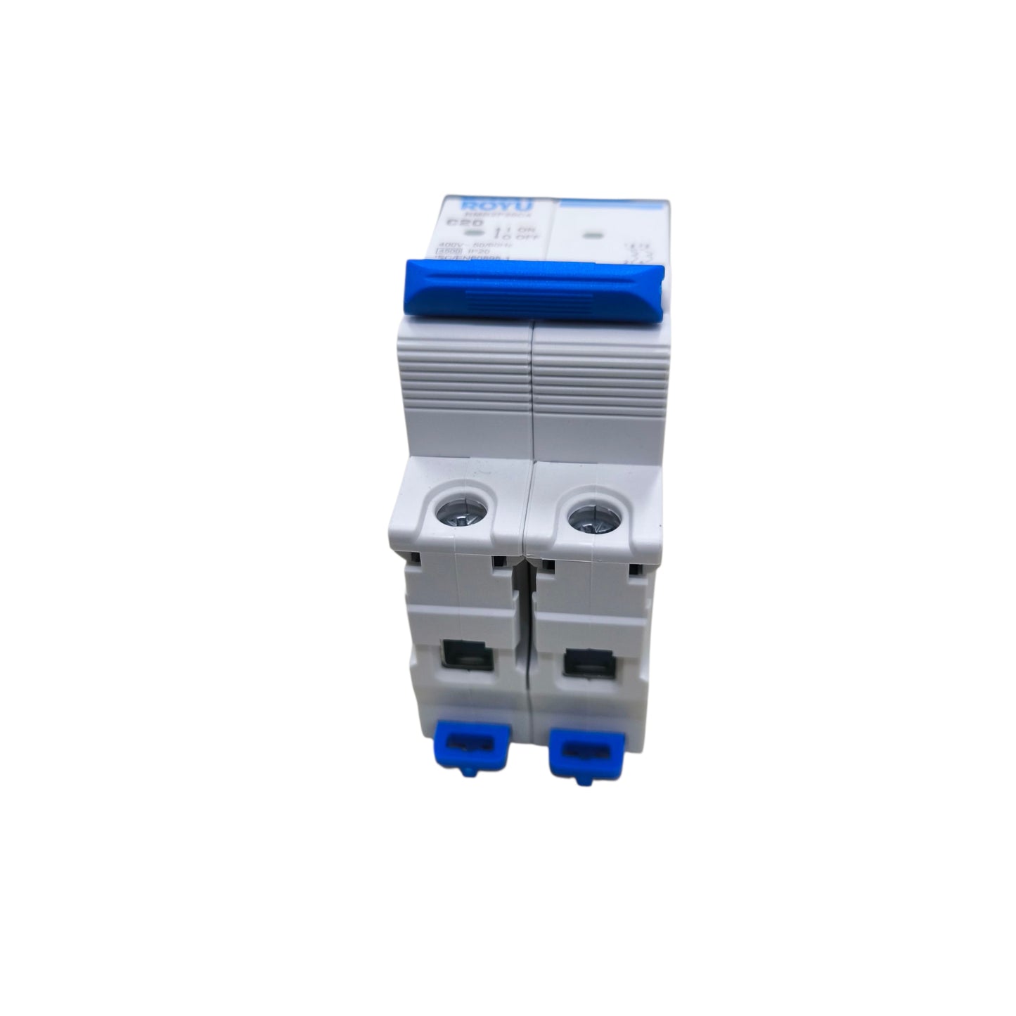 Royu 50A 2 Pole Miniature Circuit Breaker 4.5KAIC 220V RMB2P50C4 Electx Electrical Supply