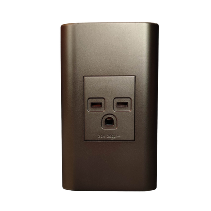 20A aircon outlet with plate in matte finish by Electx Electrical Supply for power points switches and plugs