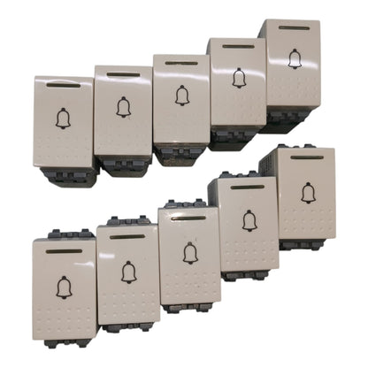 Royu Doorbell Switch 10A 250V Wide Series RWS4 10Pcs per Order Electx Electrical Supply