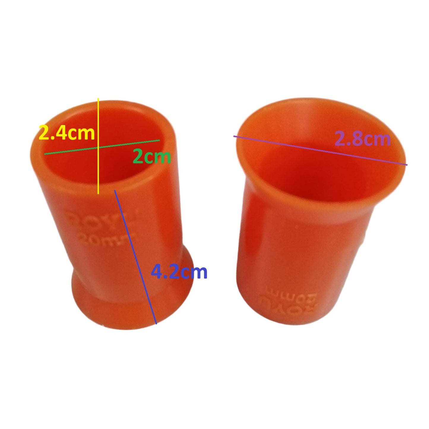 Royu PVC End Bell 20MM ½ Inch RVFEEB20