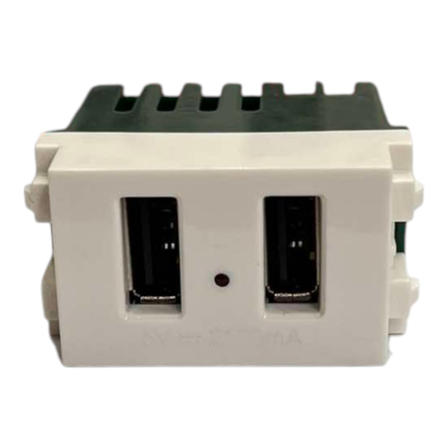 Royu USB Outlet 5V 2100 mA 2 Port 1 Device Wide Series RWO9 Electx Electrical Supply