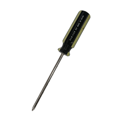 Rubicon Philip Screw Driver 901 75mm with black and yellow handle for precise fastening tasks
