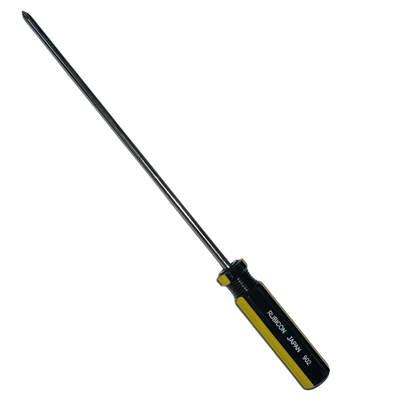 Rubicon Philip Screw Driver 902 200mm-5mm with black and yellow handle for precision fastening