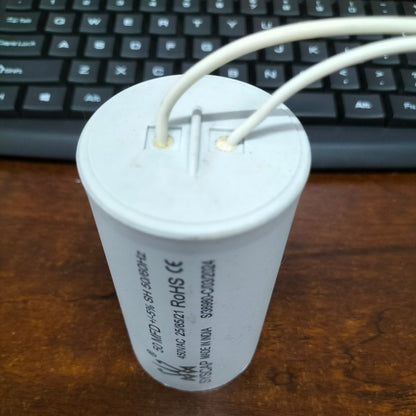 Syscap Motor Capacitor for electrical applications with two connection wires