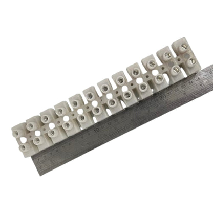 Sassin 100A 12 Pairs PVC Terminal Block