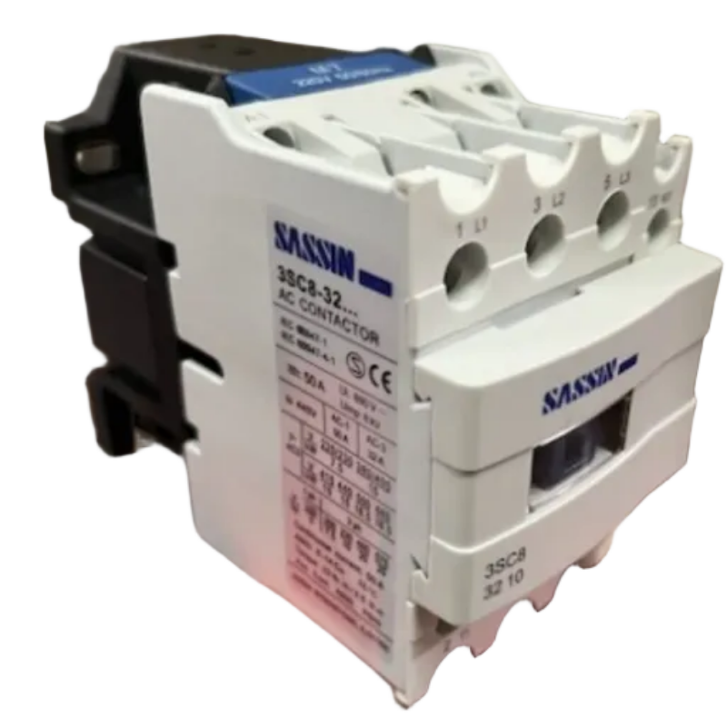 Sassin Magnetic Contactor 32A 3P 1NO Auxiliary Contact 50/60Hz 220V 3SC8-3210