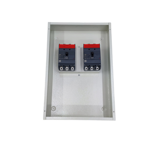 Schneider 160A 3 Pole MTS 36KAIC 220V with NEMA 1 Enclosure Manual Transfer Switch MTSPW250SP+2XEZC250H3160