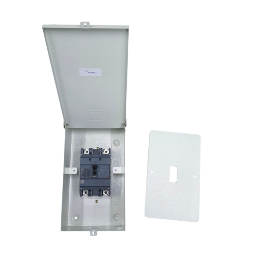 Schneider 225A 2P 25KAIC MCCB Industrial Circuit Breaker with Nema 3r Weatherproof EZC250H2225