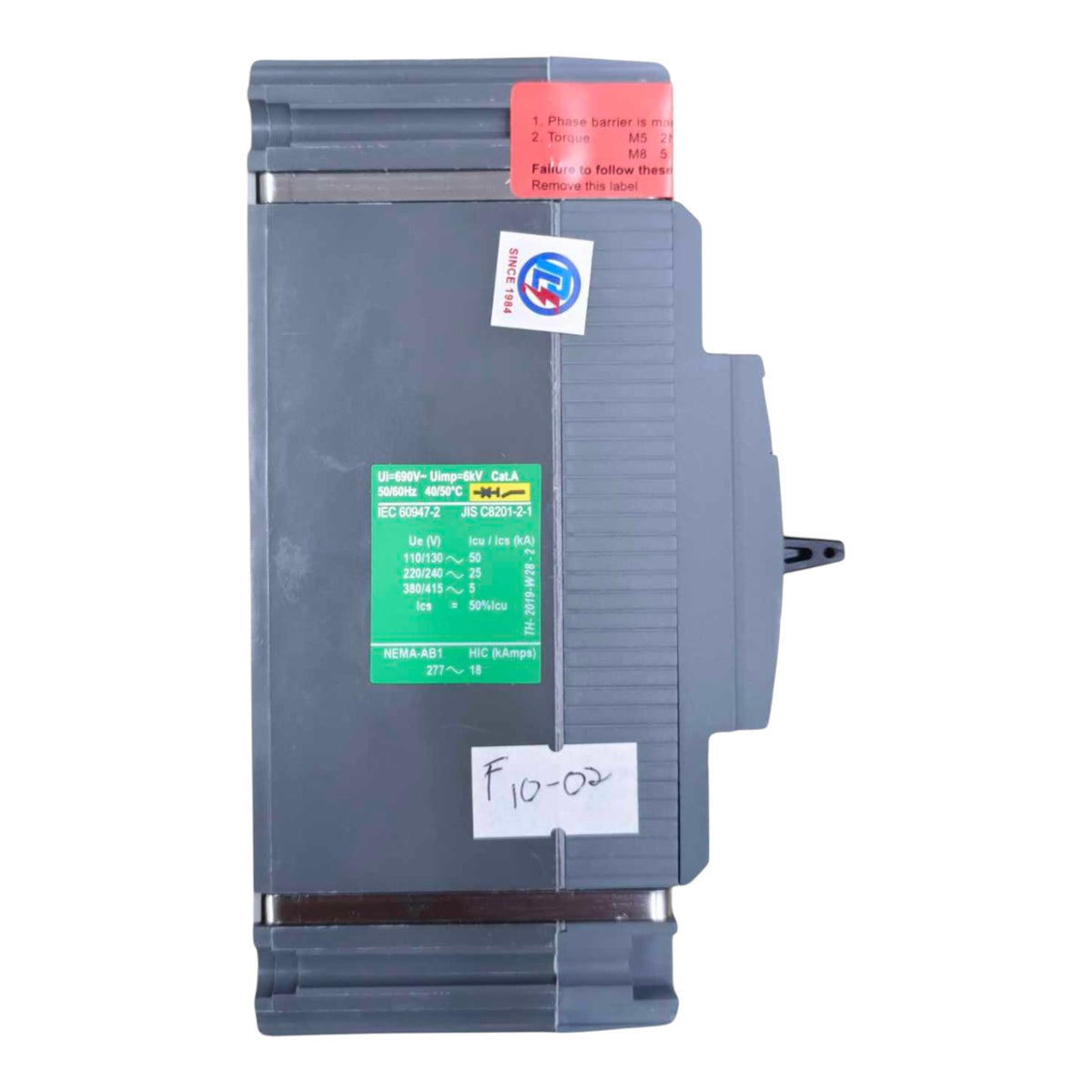 Schneider 100A 1 Pole Industrial Circuit Breaker 25KAIC 220V EZC100H1100 I Electx Electrical Supply