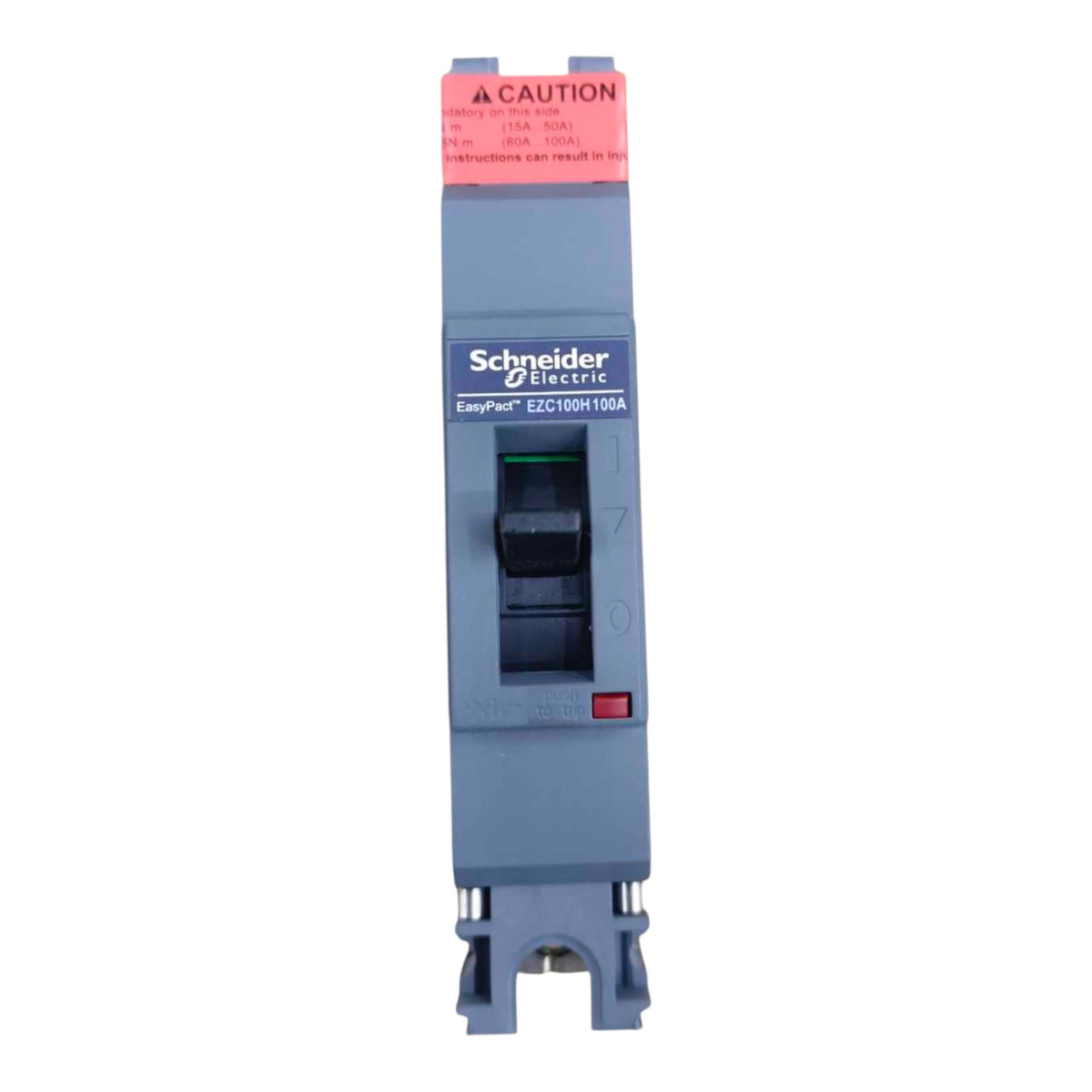 Schneider 100A 1 Pole Industrial Circuit Breaker 25KAIC 220V EZC100H1100 I Electx Electrical Supply