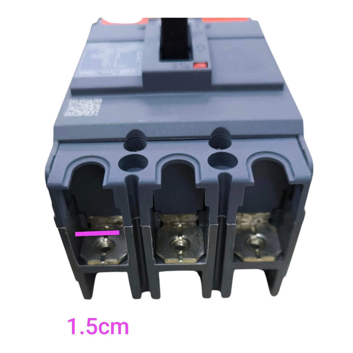 Schneider 100A 3Pole 5KAIC 220V 100AF Industrial Circuit Breaker Type MCCB Molded Case Circuit Breaker Easy Pact EZC100F3100 I Electx Electrical Supply