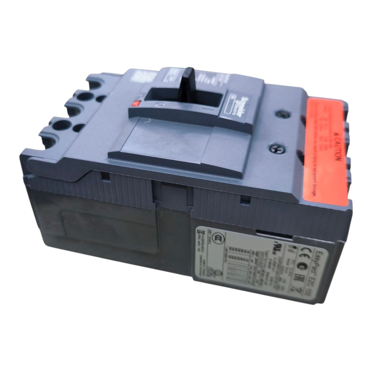Schneider 100A 3Pole 5KAIC 220V 100AF Industrial Circuit Breaker Type MCCB Molded Case Circuit Breaker Easy Pact EZC100F3100 I Electx Electrical Supply