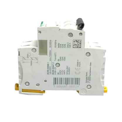 Schneider 16A 2 Pole 30KAIC 220V Miniature Circuit Breaker MCB A9F84216 iC60H C 16A IEC/EN 60898-1