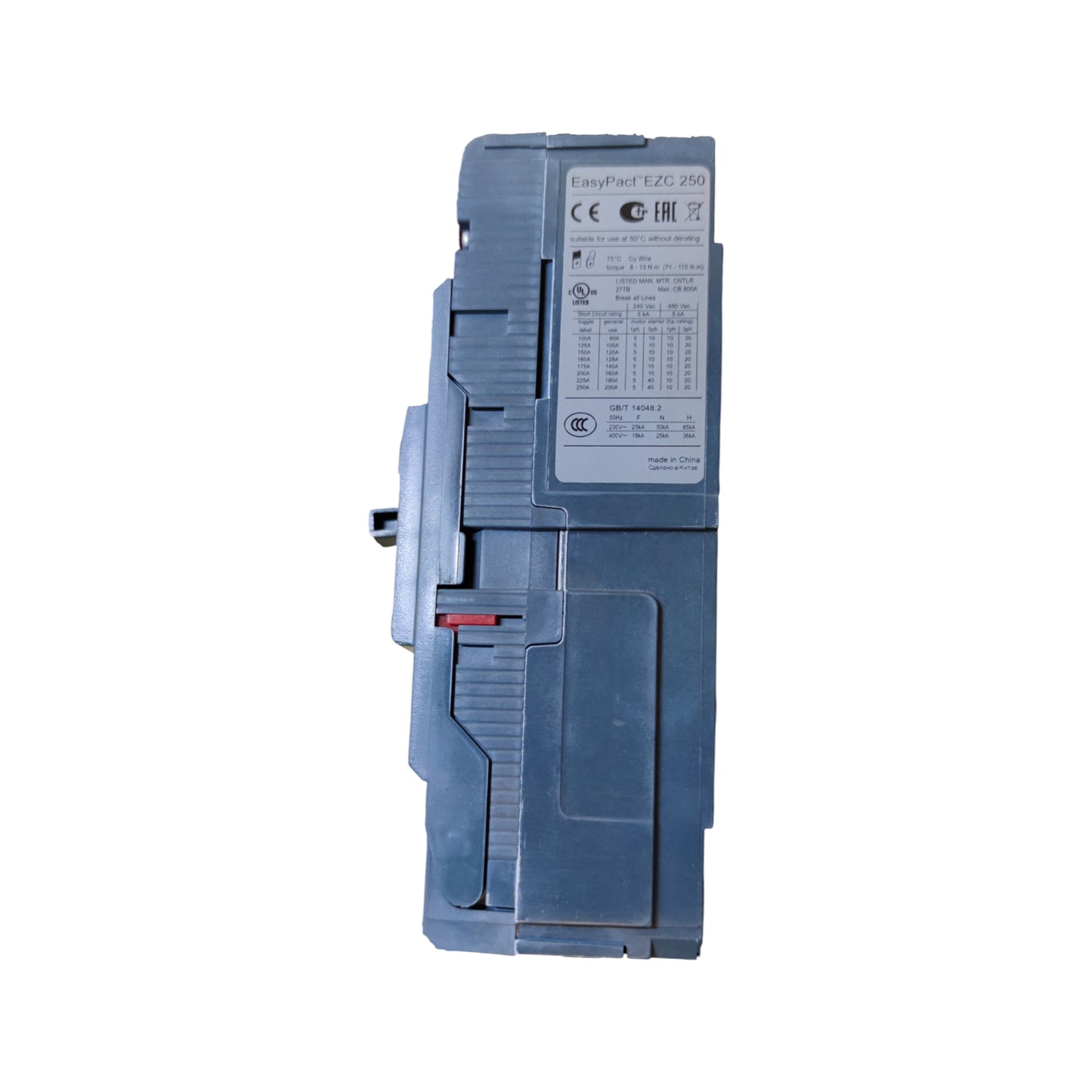 Schneider 200A 3P Industrial Circuit Breaker 18KAIC 400V EZC250F3200 Easy Pact 250AF MCCB Electx Electrical Supply