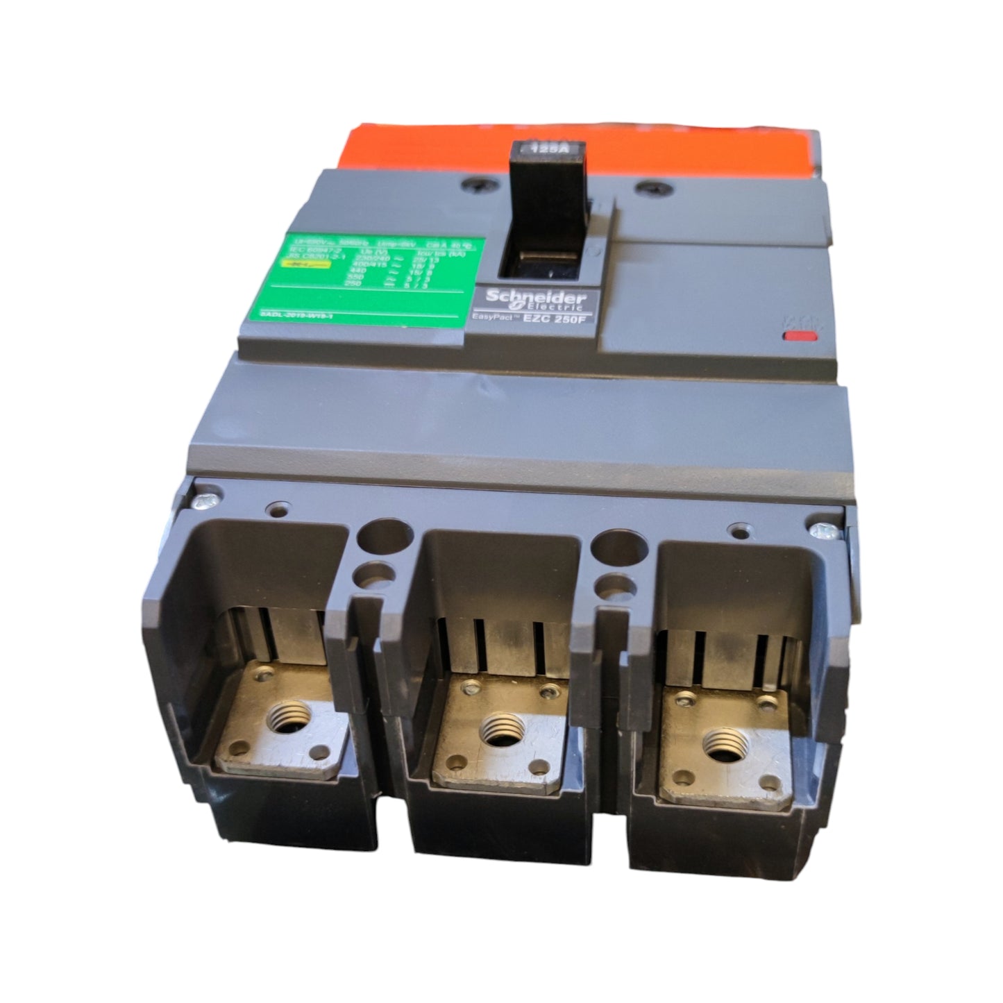 Schneider 250A 3Pole 18KAIC 440V MCCB Industrial Circuit Breaker EZC250F3250 Easy Pact 250AF Electx Electrical Supply
