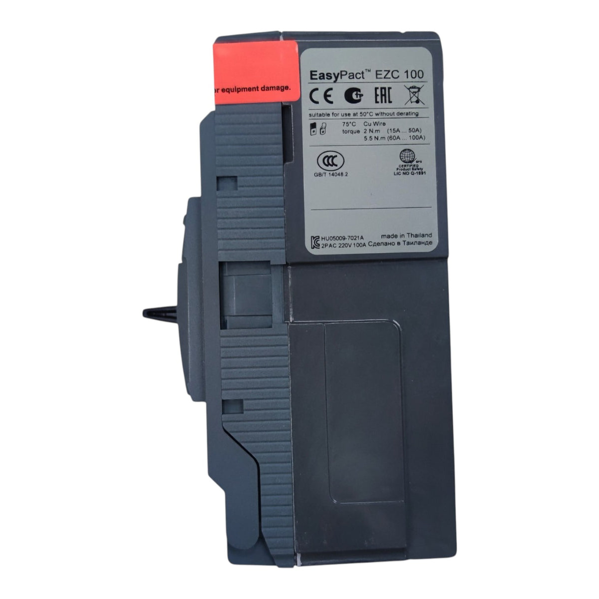 Schneider 25A 2 Pole 25KAIC 250V MCCB EasyPact EZC100H2025 I Electx Electrical Supply
