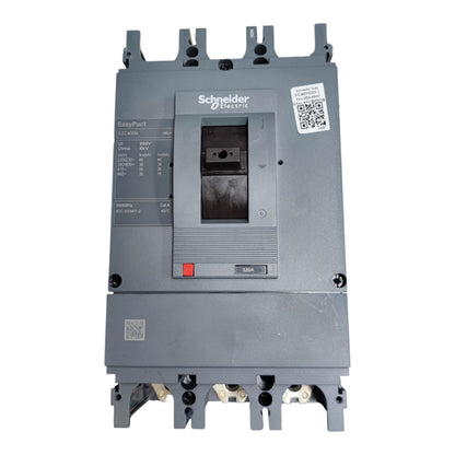 Schneider Electric StayPact C65000 3-phase 480V electrical contactor on a white background.