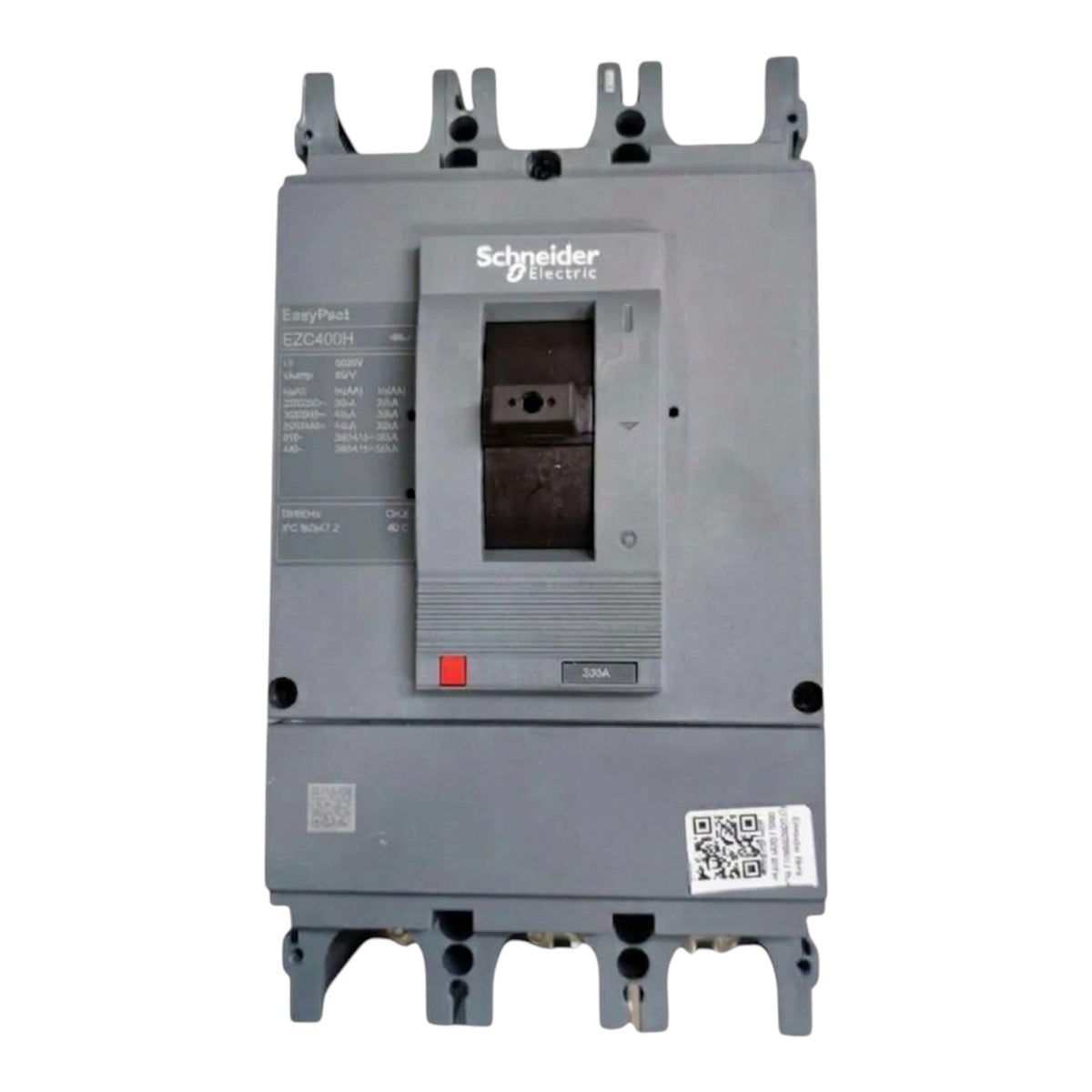 Schneider 320A 3 Pole Industrial Circuit Breaker 400AF 40KAIC 220V 36KAIC 415V Easy Pact EZC400H3320N I Electx Electrical Supply