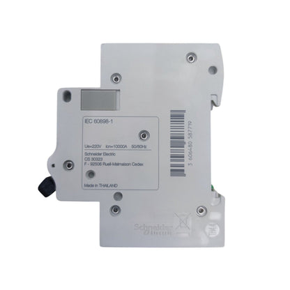 Two gray electrical components with visible branding on a white background