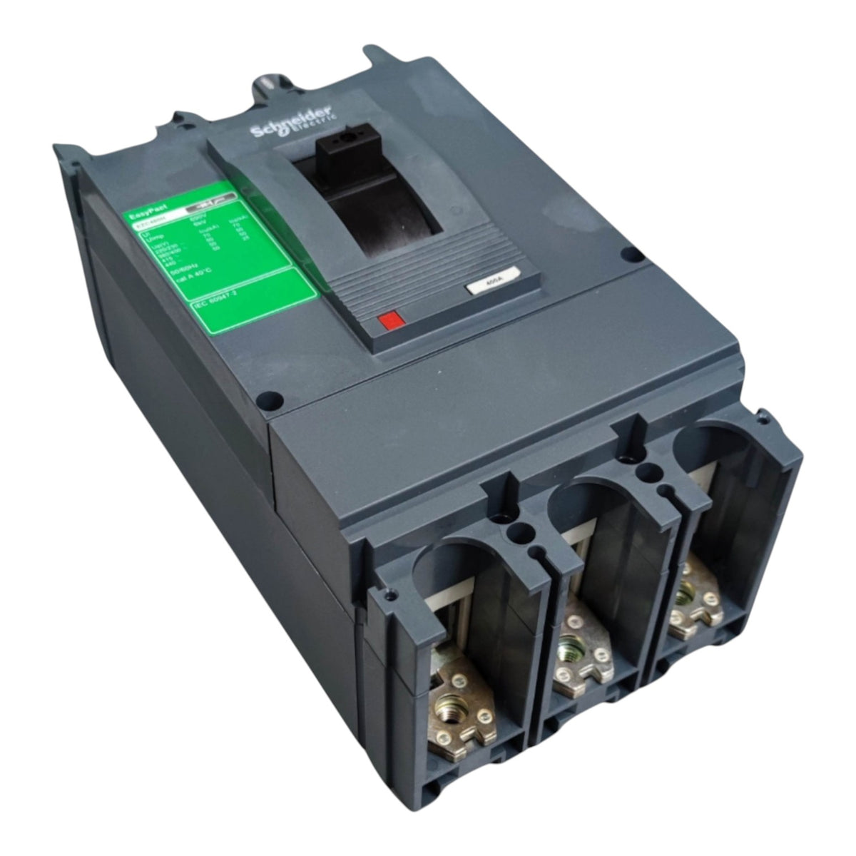 Schneider 350A 3 Pole Industrial Circuit Breaker 400AF 40KAIC 220V 36KAIC 415V Easy Pact EZC400H3350N
