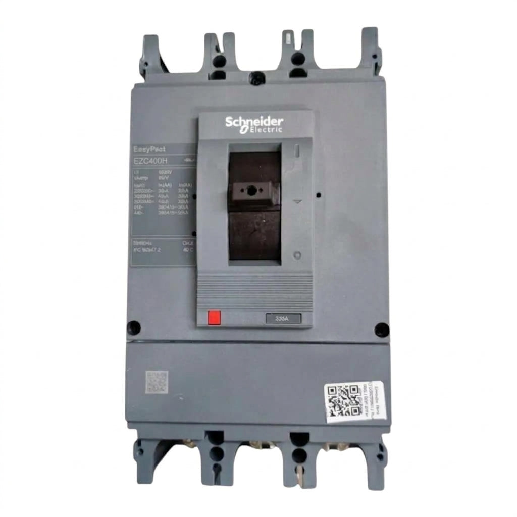 Schneider 350A 3 Pole Industrial Circuit Breaker 400AF 40KAIC 220V 36KAIC 415V Easy Pact EZC400H3350N